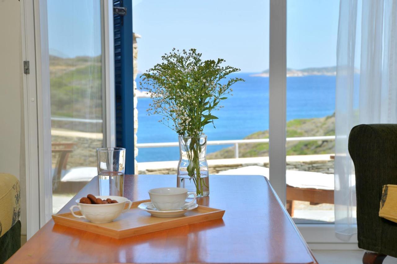 Andros Homes Sea Side Apartment & Studio Gávrio Kültér fotó
