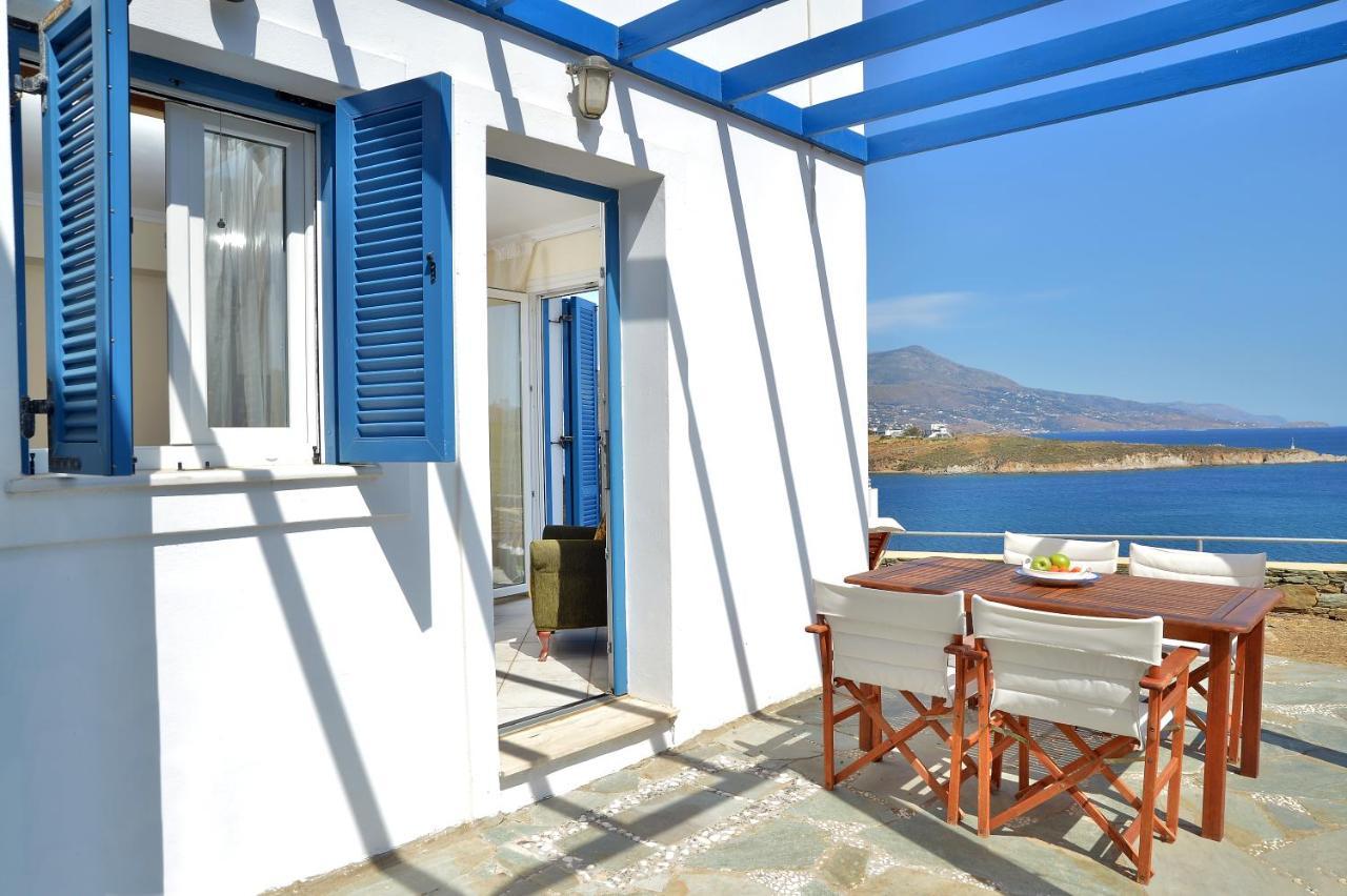 Andros Homes Sea Side Apartment & Studio Gávrio Kültér fotó