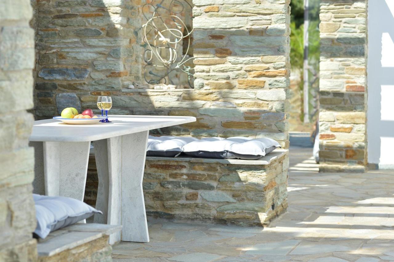 Andros Homes Sea Side Apartment & Studio Gávrio Kültér fotó